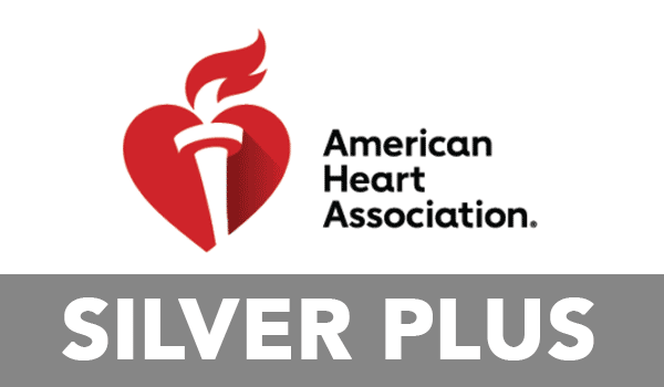 American Heart Association Silver Plus