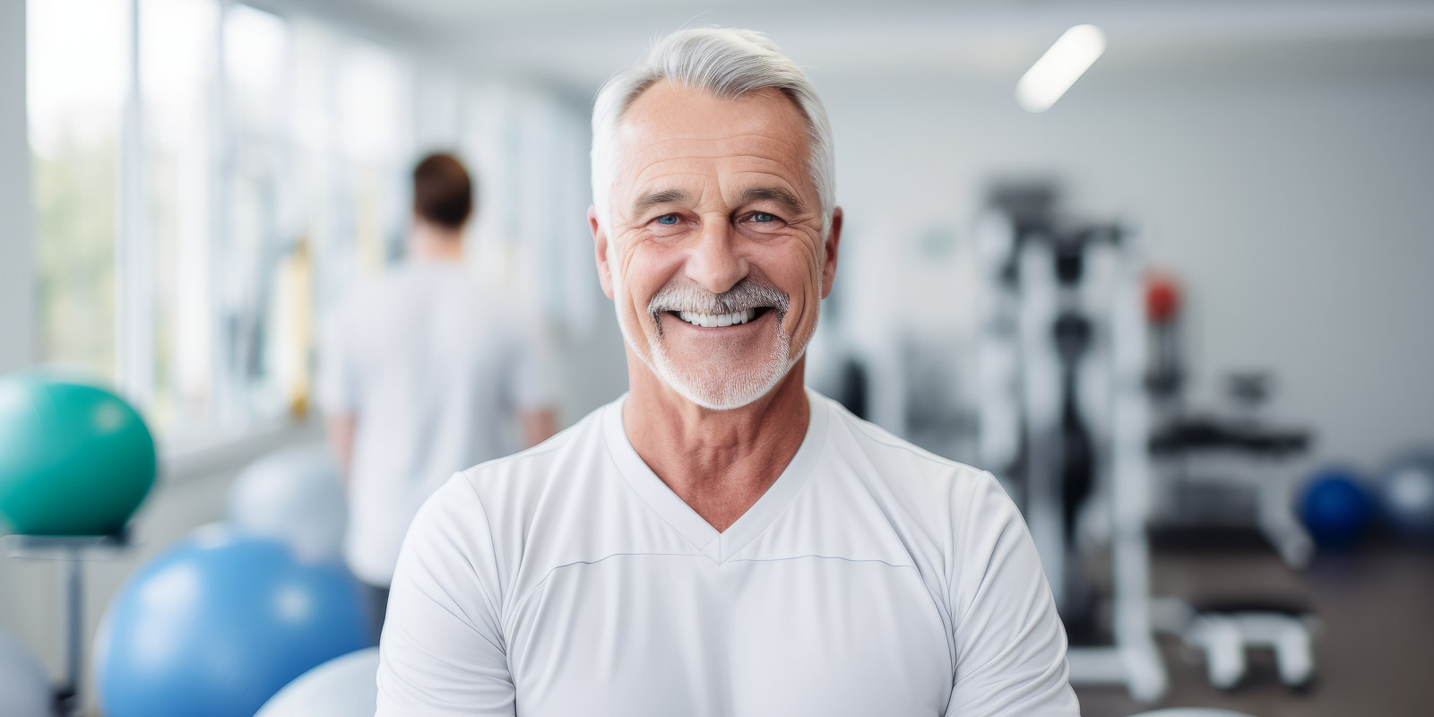 portrait of professional physiotherapist in rehabilitation center